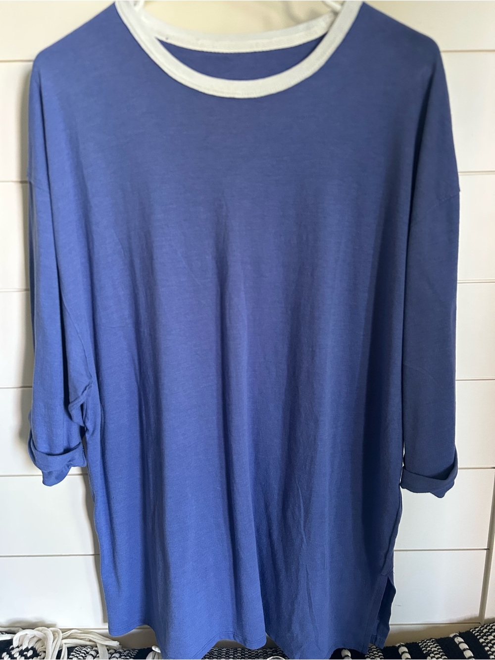 Free People Blue Women's Tunic Top